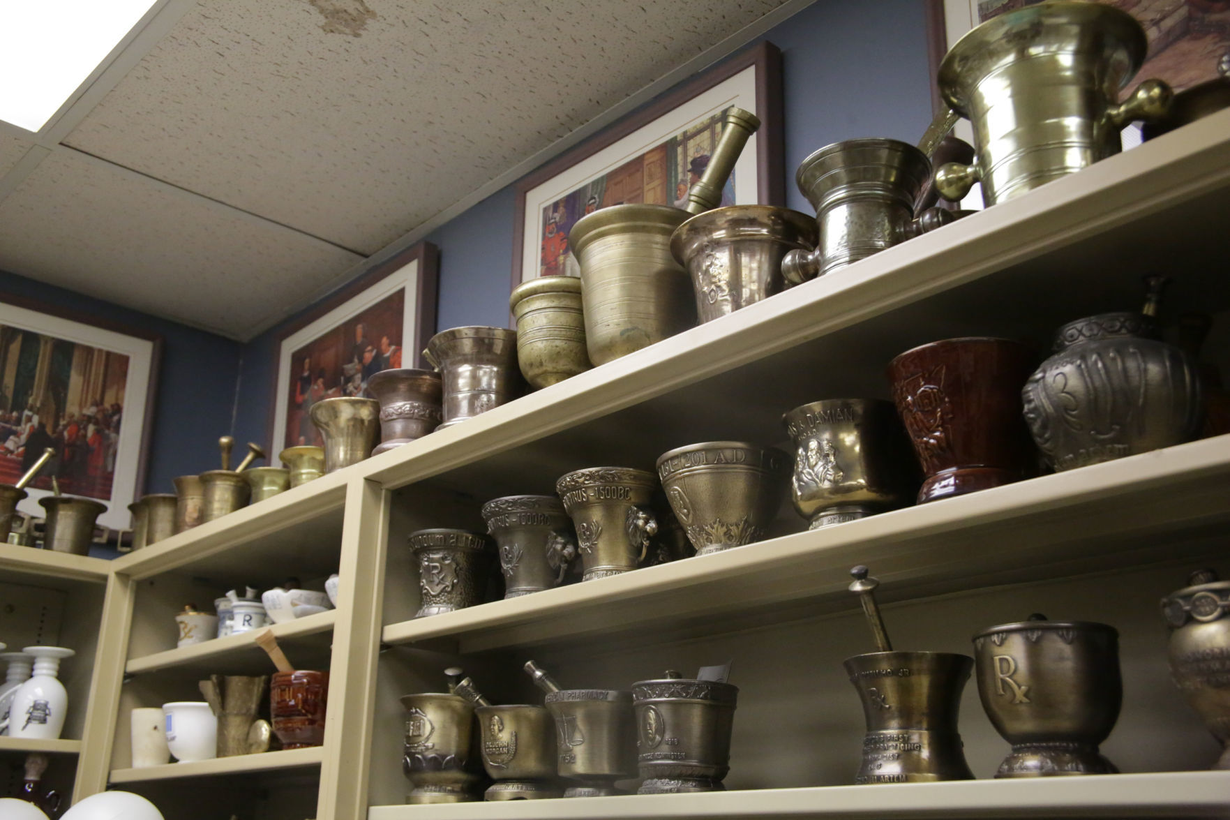 Griffith's History of Pharmacy Research Center takes a stroll through 400 years of pharmacopia